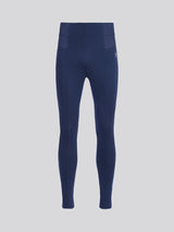 Womens Elastic Waistband Legging Navy Iris