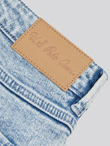 Womens Straight Fit Jean Stone Wash WUP