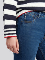 Womens Sculpture Skinny Fit in Mid Wash