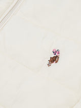 Womens Lightweight Puffer Gilet in Marshmallow