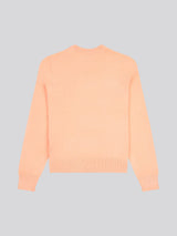 Womens Crew Neck Jumper in Peach Nectar