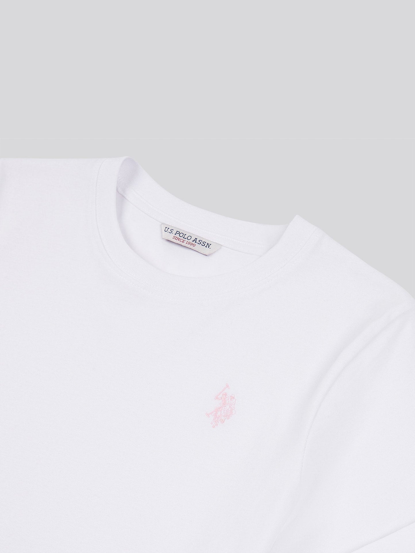 Womens Crew Neck T-Shirt Bright White