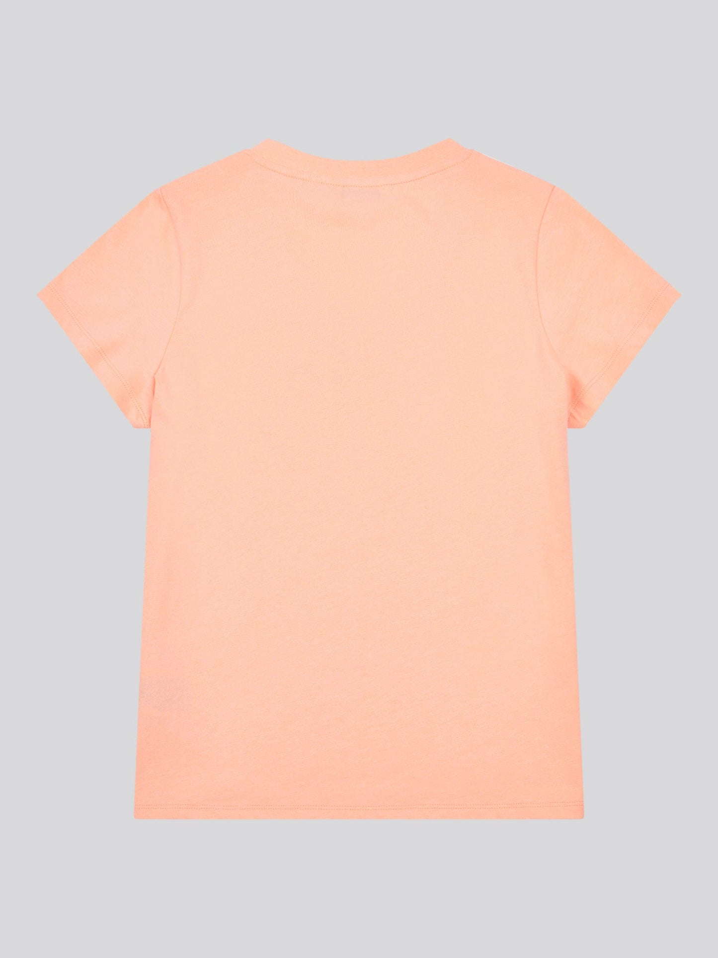 Womens V-Neck T-Shirt Peach Nectar