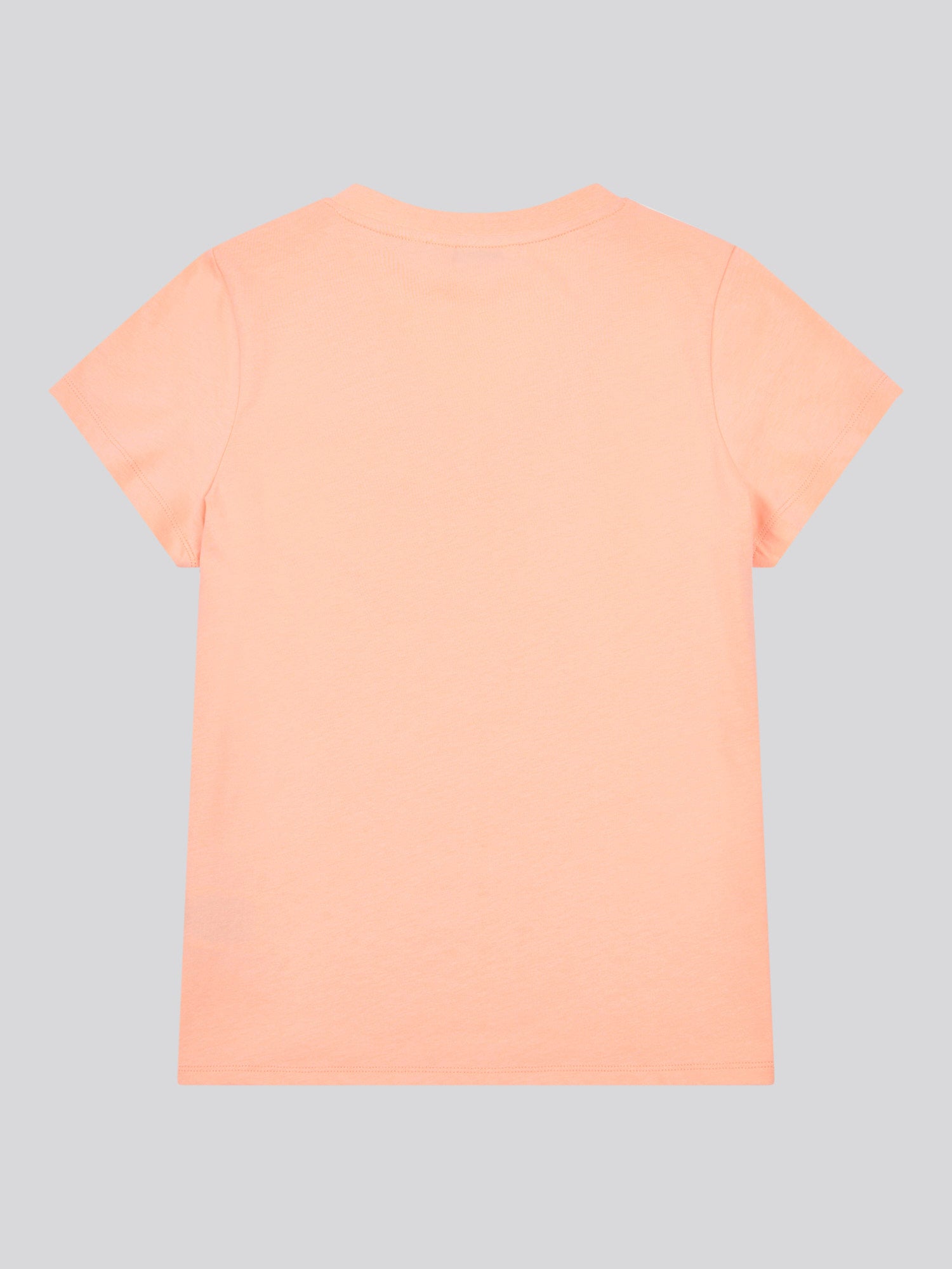 Womens V-Neck T-Shirt Peach Nectar