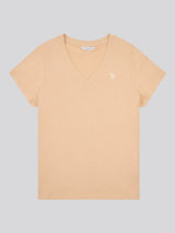 Womens V-Neck T-Shirt Cuban Sand