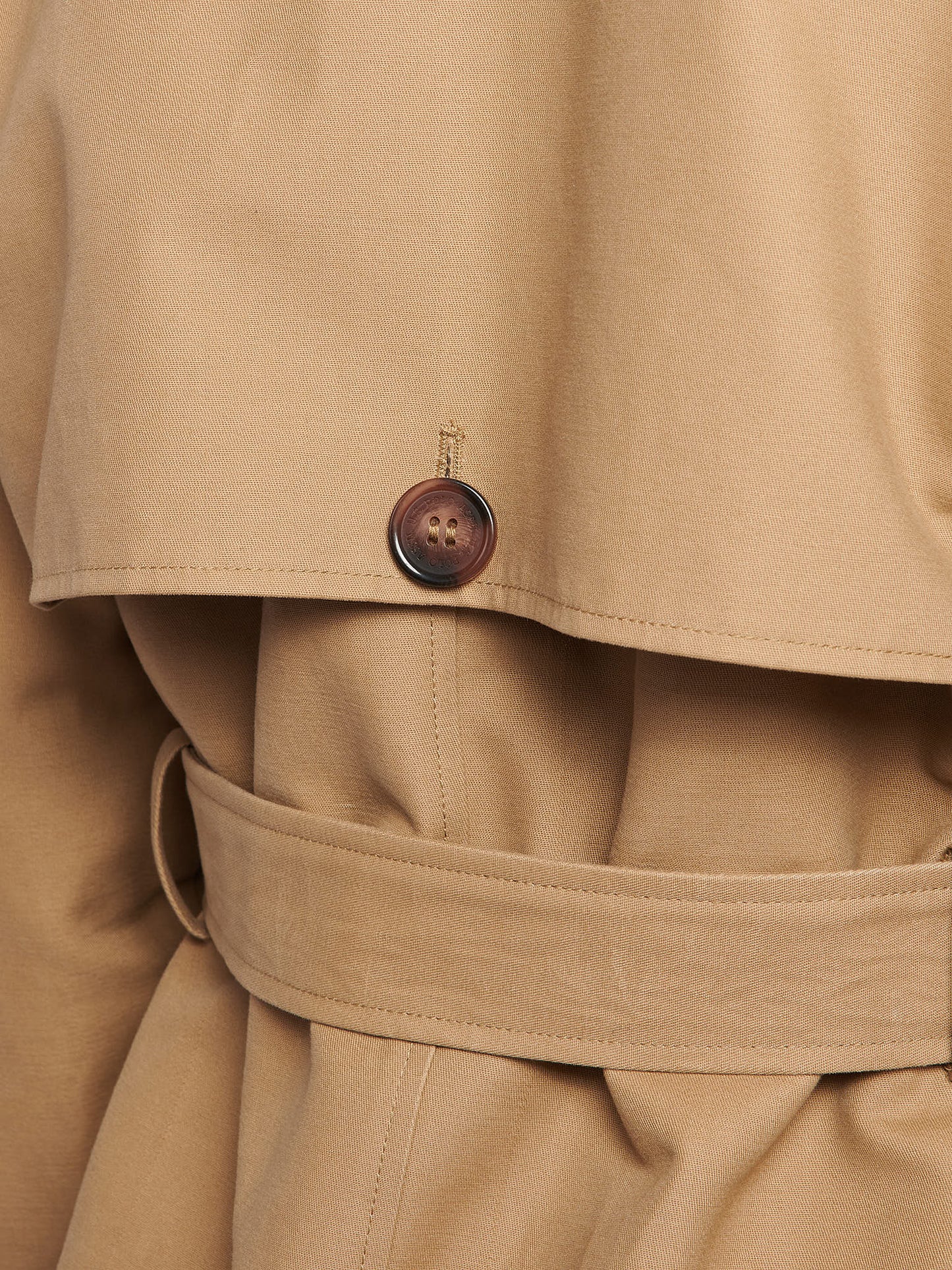 Womens Trench Coat in Incense