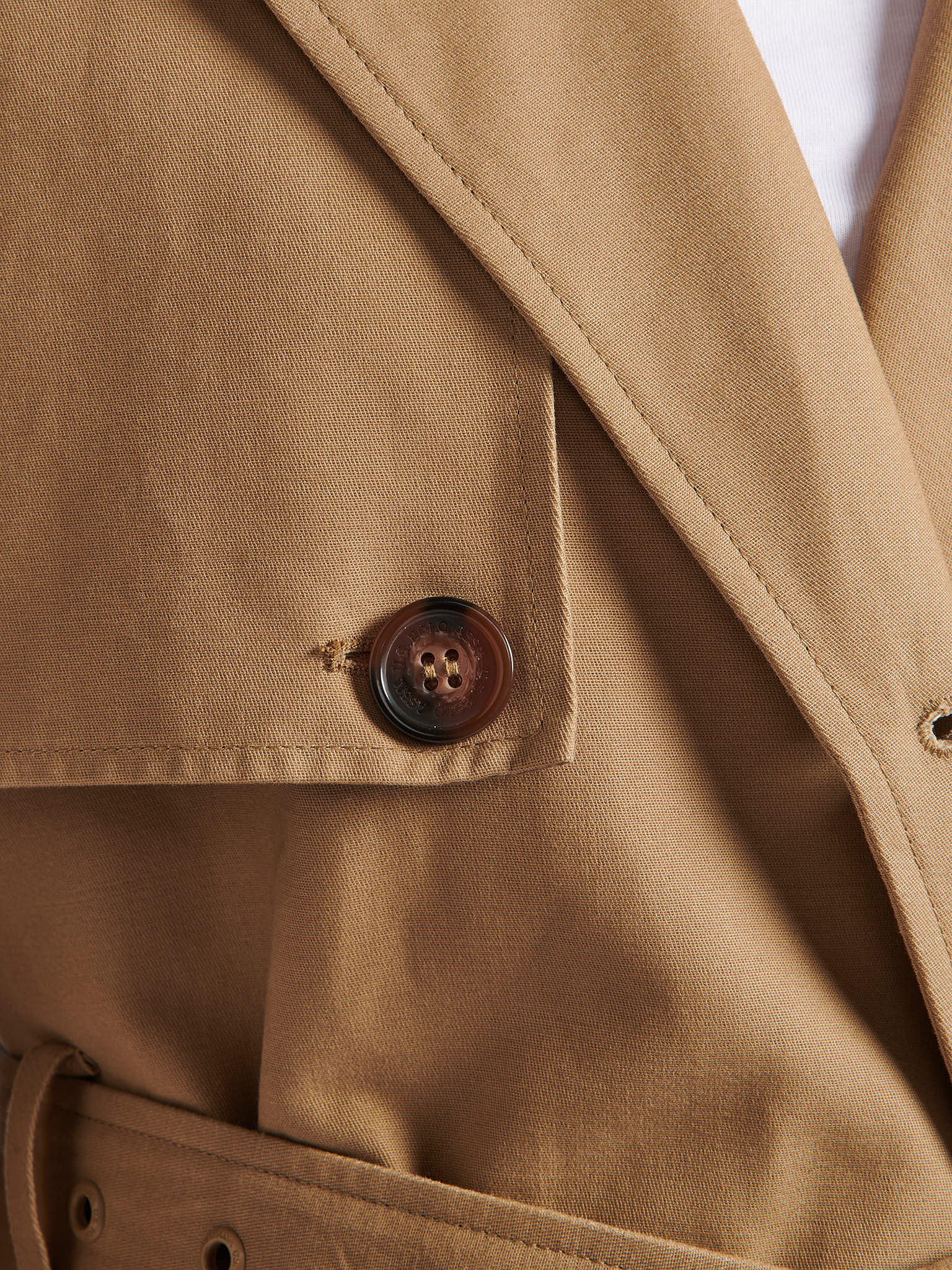 Womens Trench Coat in Incense