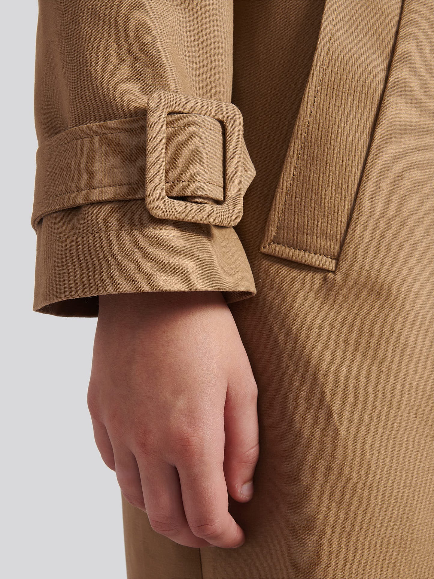 Womens Trench Coat in Incense
