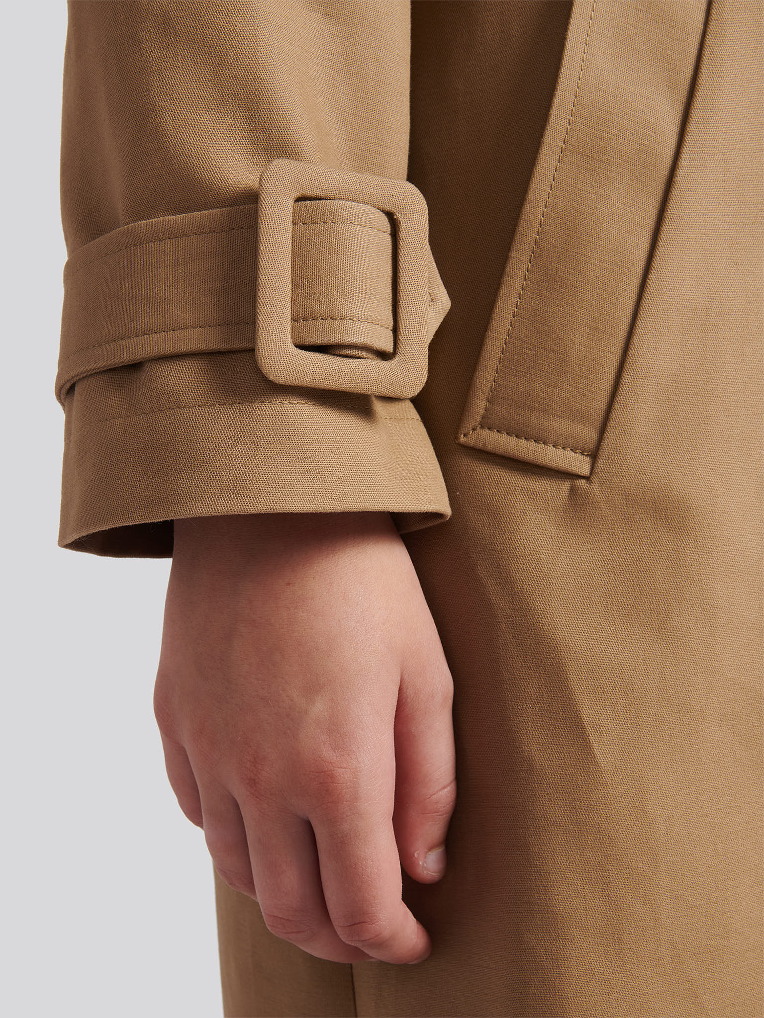 Womens Trench Coat in Incense