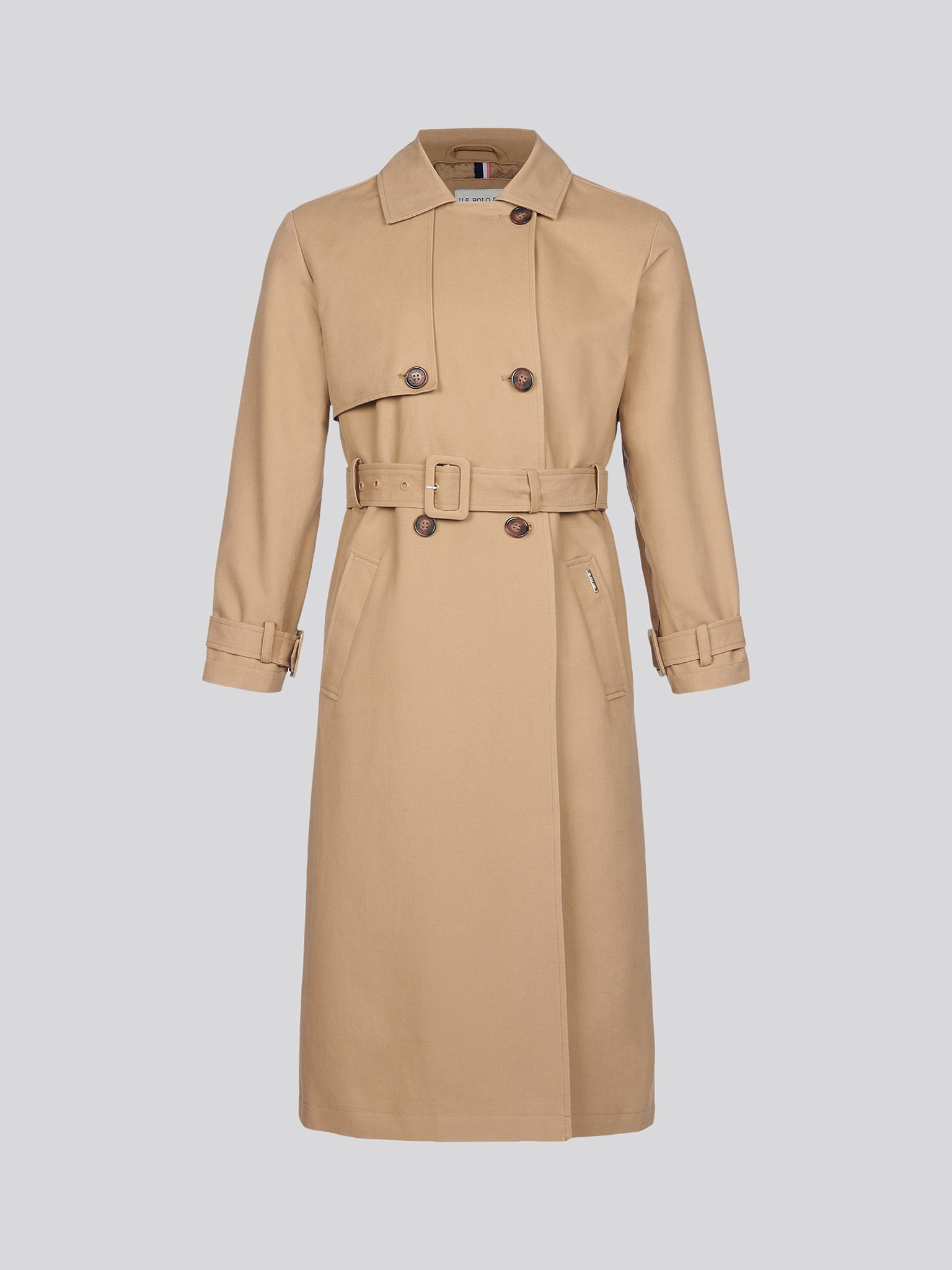 Womens Trench Coat in Incense