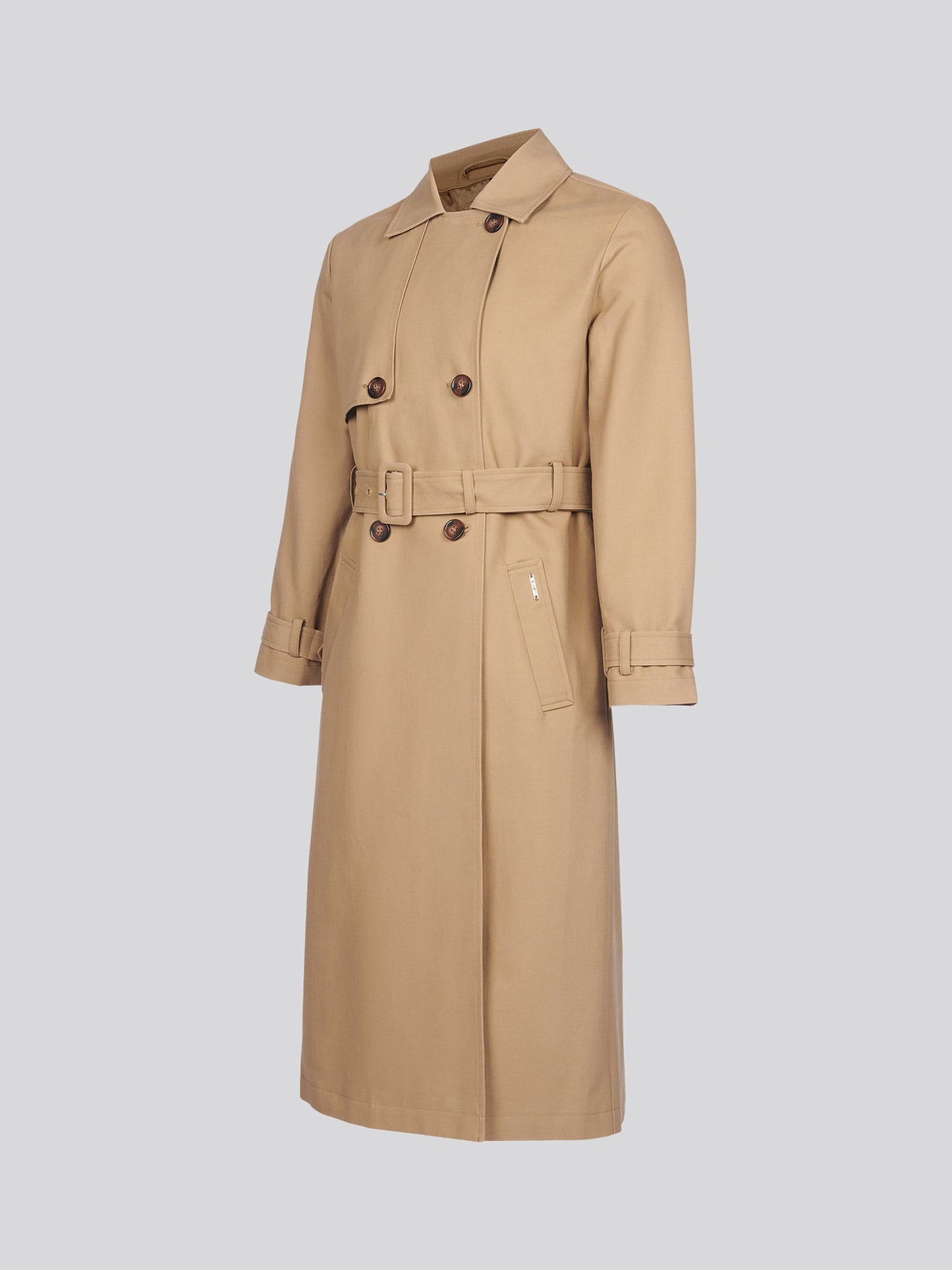 Womens Trench Coat in Incense