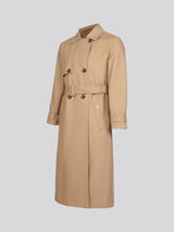 Womens Trench Coat in Incense