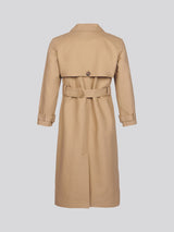 Womens Trench Coat in Incense