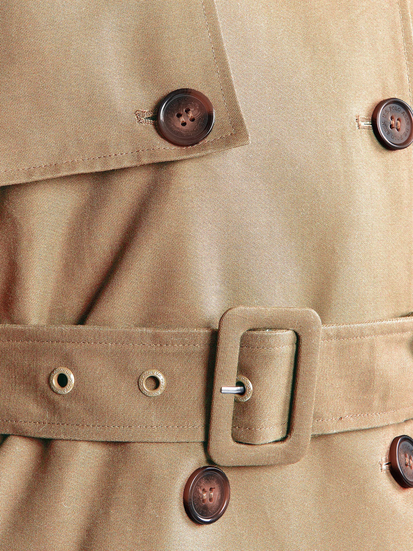 Womens Trench Coat in Incense