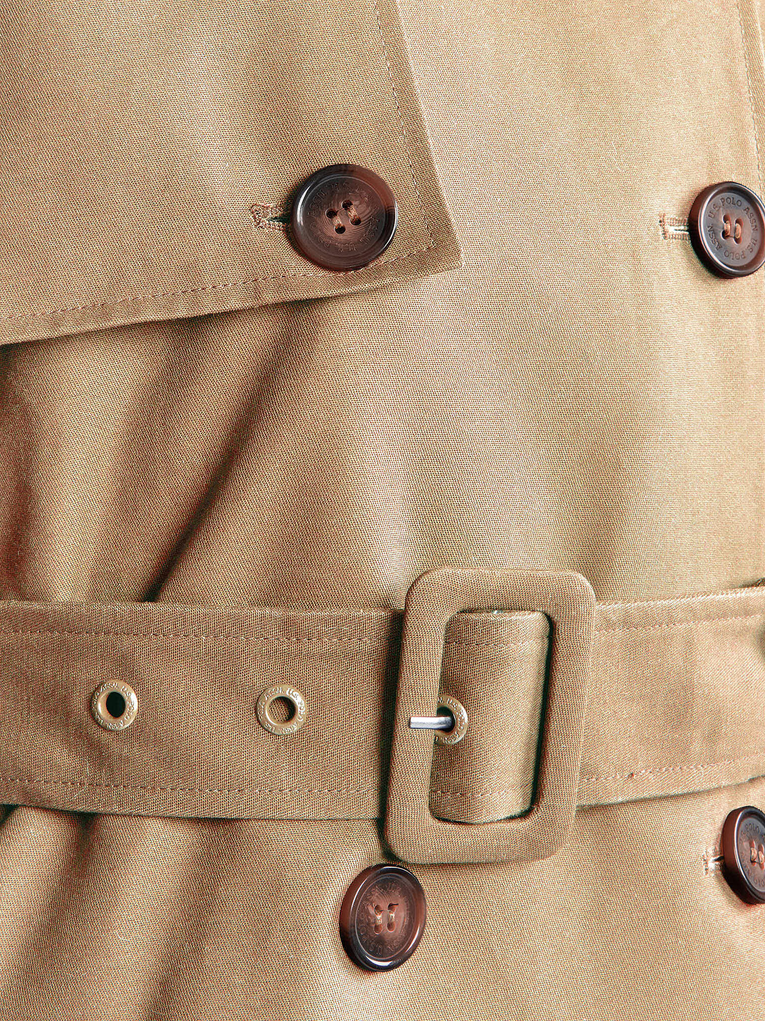 Womens Trench Coat in Incense
