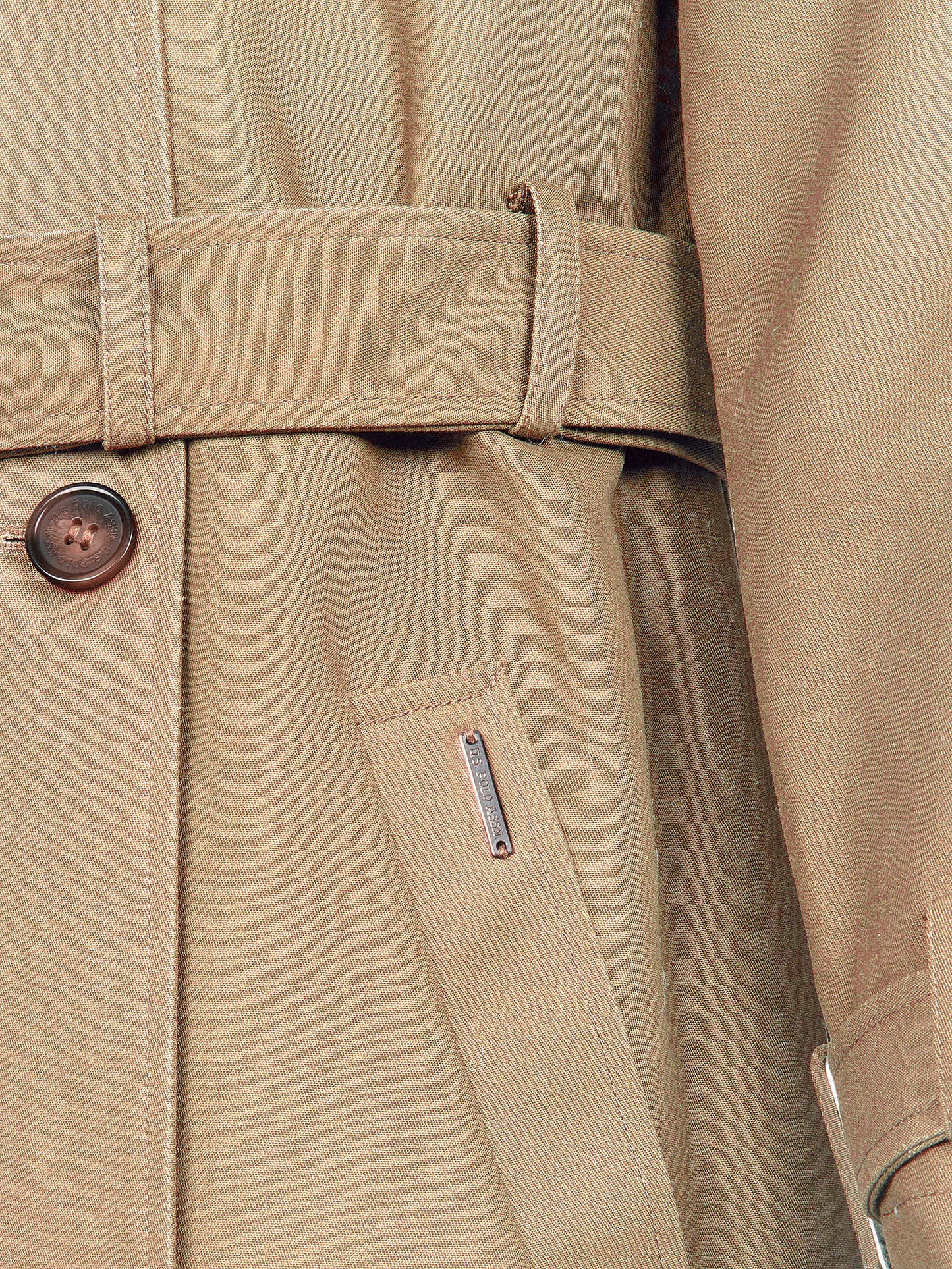 Womens Trench Coat in Incense