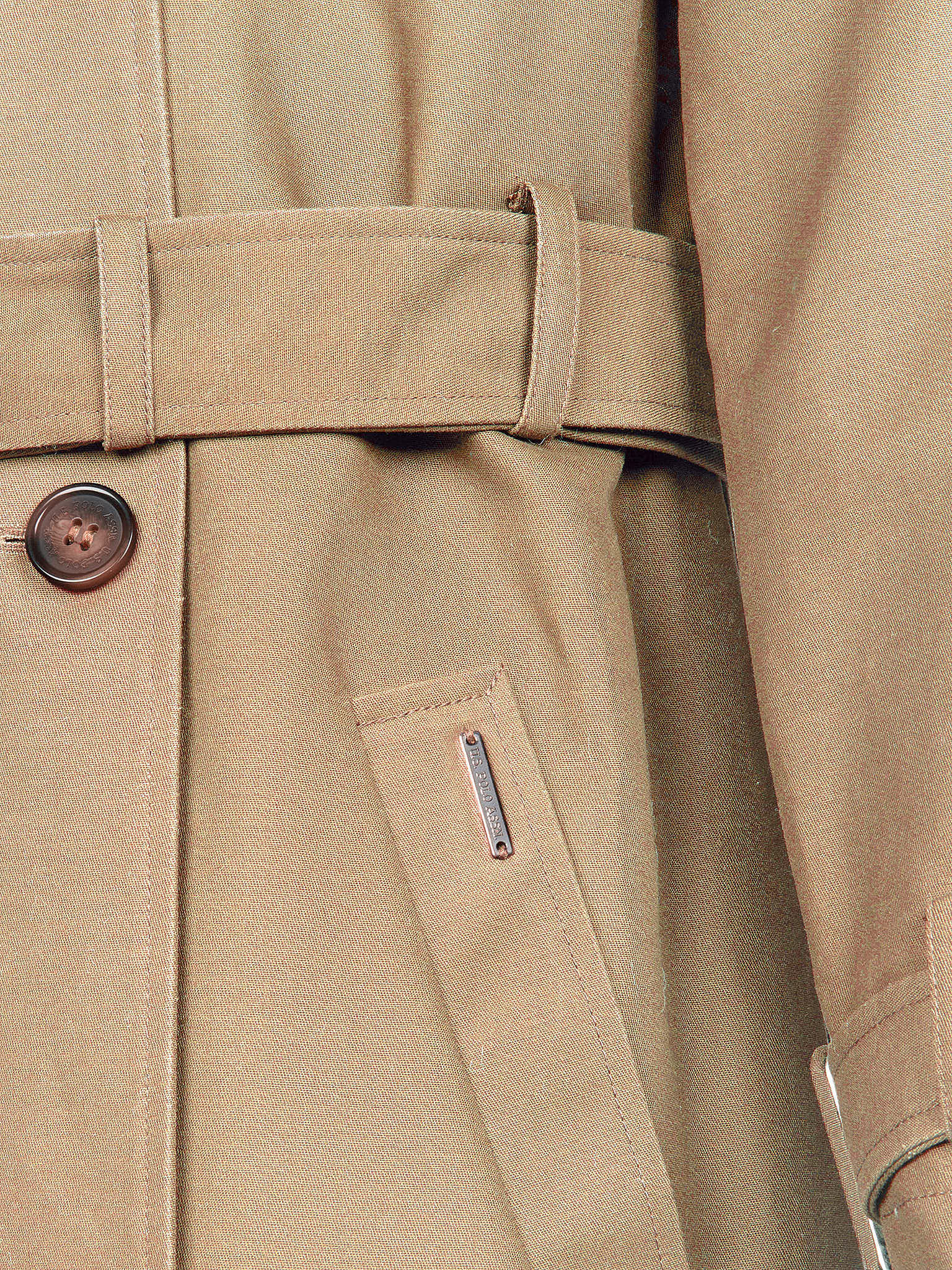 Womens Trench Coat in Incense