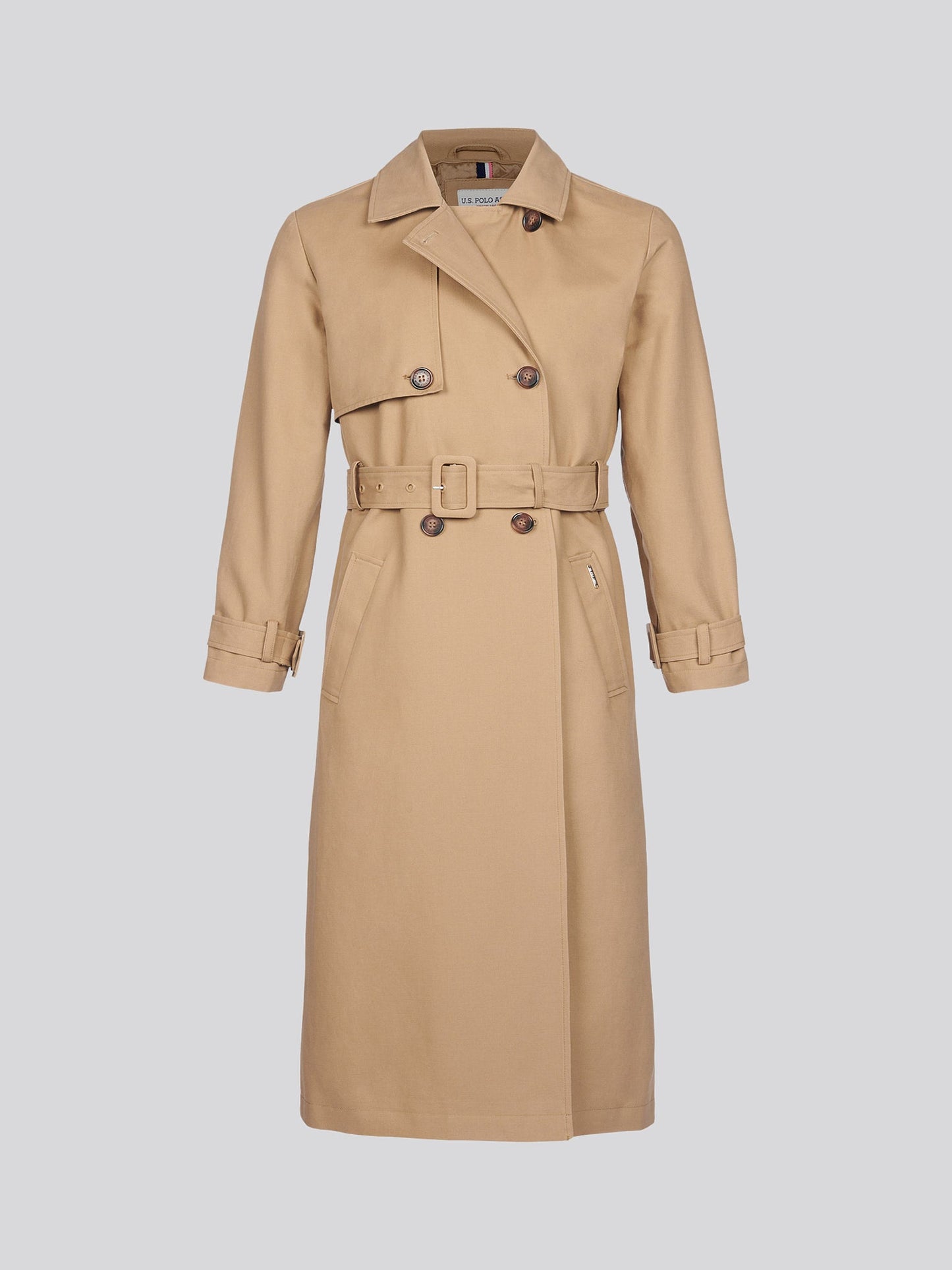 Womens Trench Coat in Incense