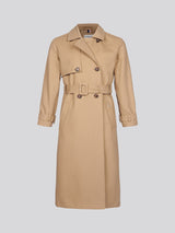 Womens Trench Coat in Incense