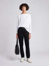 Womens Chino Trousers Black