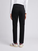 Womens Chino Trousers Black