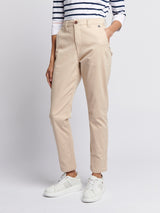 Womens Chino Trousers Smoke Gray