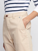 Womens Chino Trousers Smoke Gray