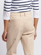 Womens Chino Trousers Smoke Gray