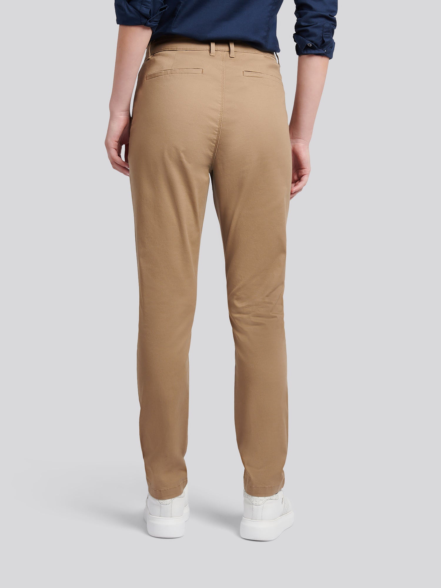 Womens Chino Trousers Sepia Tint