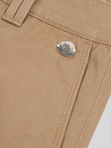 Womens Chino Trousers Sepia Tint