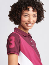 Womens Sash Player 3 Polo Shirt in Fig