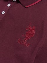 Womens Sash Player 3 Polo Shirt in Fig