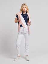 Womens Sash Player 3 Polo Shirt in Navy Iris