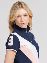 Womens Sash Player 3 Polo Shirt in Navy Iris