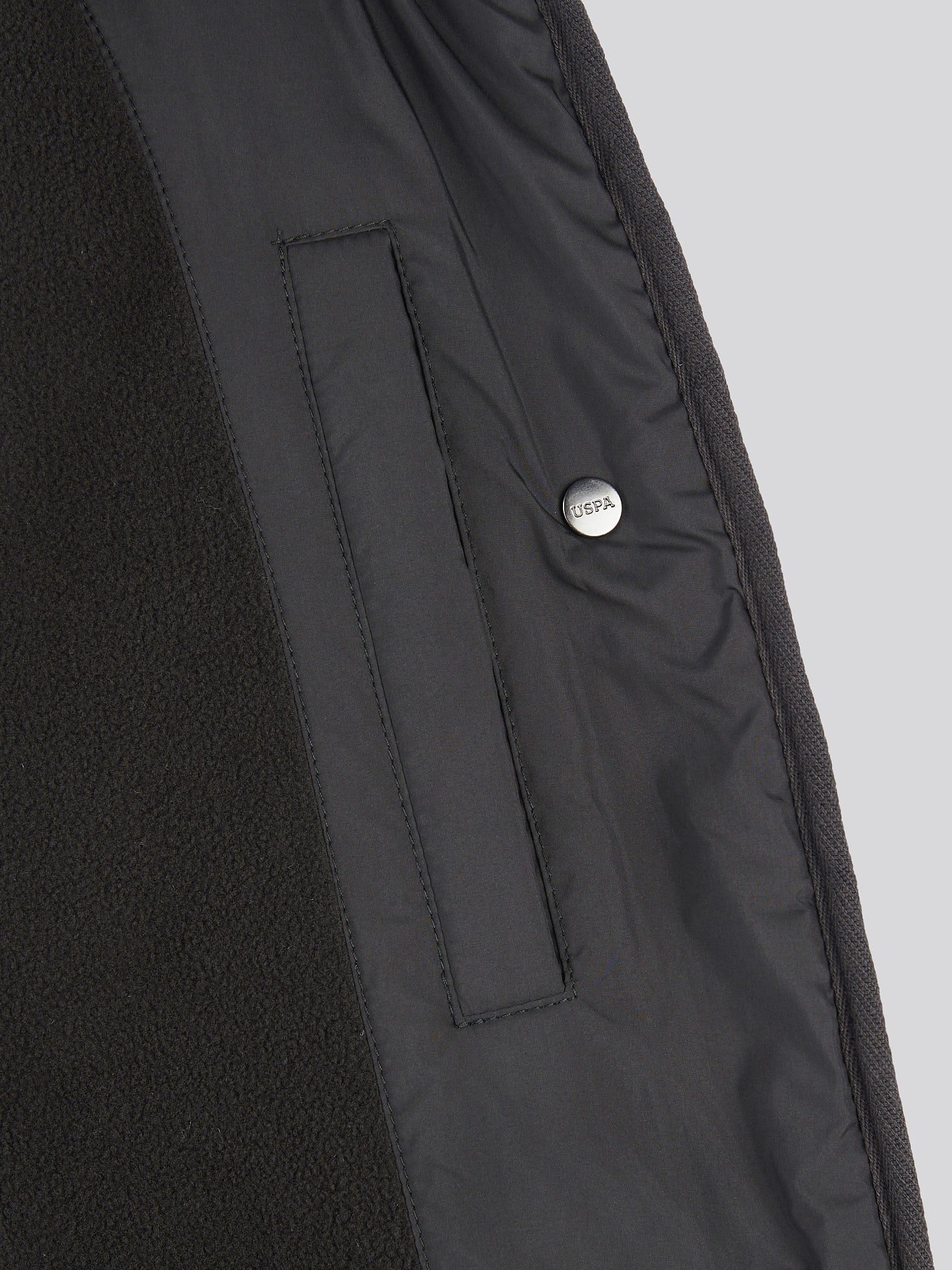 Womens Lightweight Quilted Jacket in Black