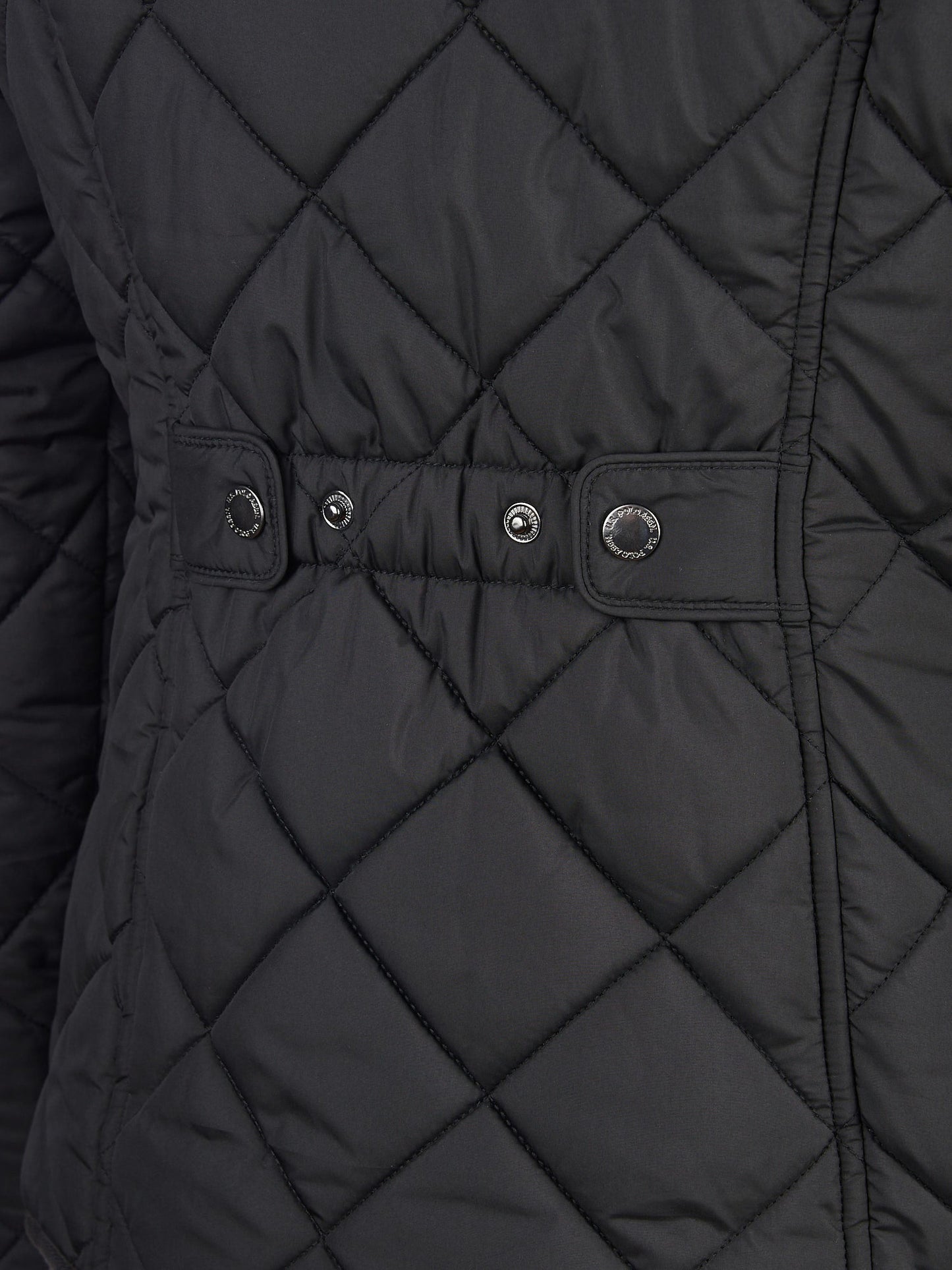 Womens Lightweight Quilted Jacket in Black