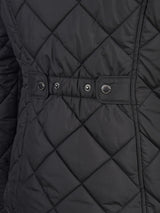 Womens Lightweight Quilted Jacket in Black