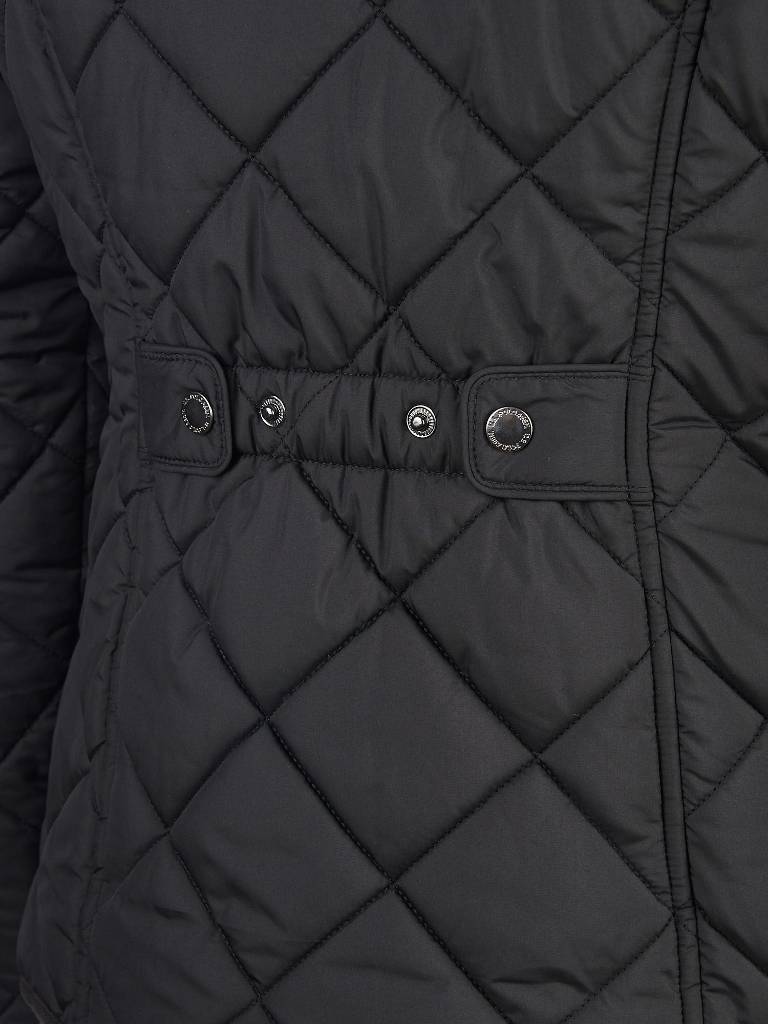 Womens Lightweight Quilted Jacket in Black