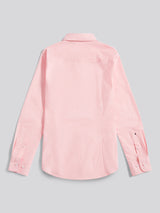 Womens Classic Fit Poplin Shirt Crystal Rose