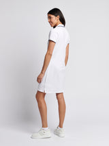 Womens Polo Dress Bright White
