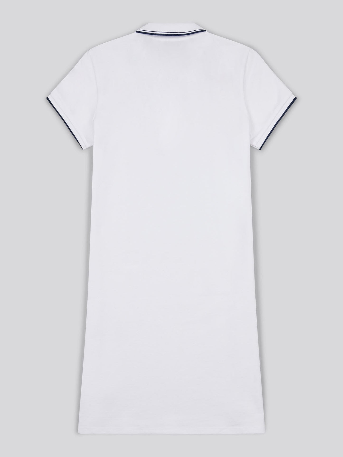 Womens Polo Dress Bright White