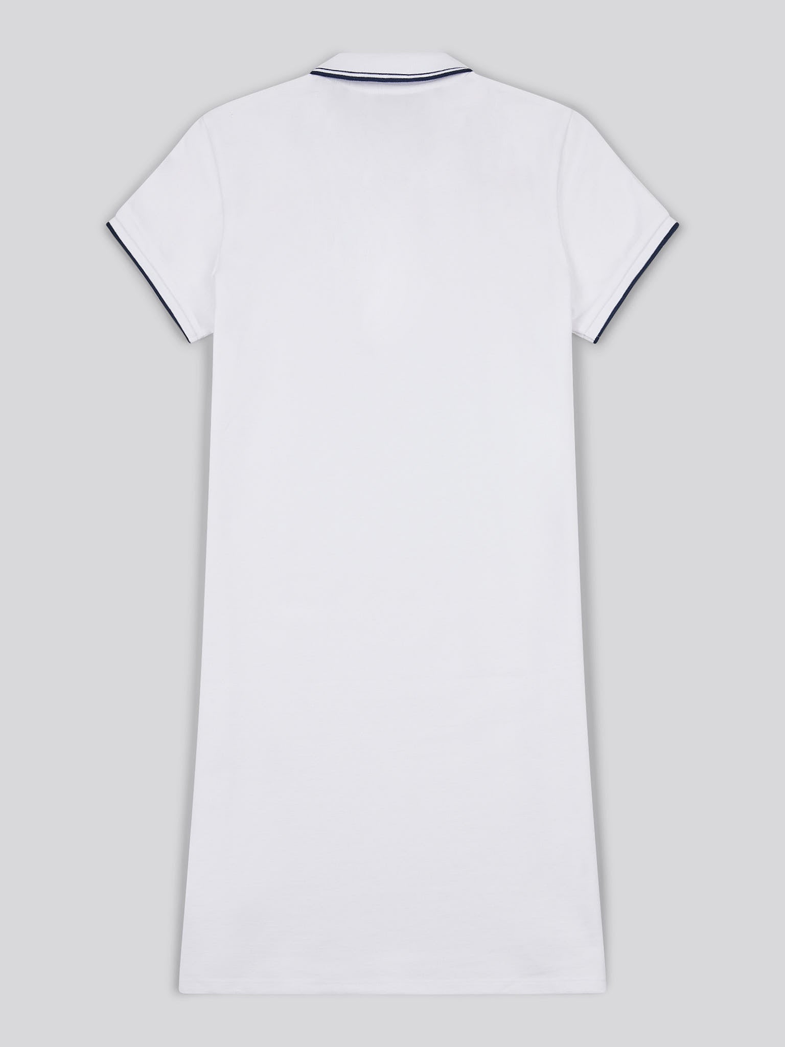 Womens Polo Dress Bright White