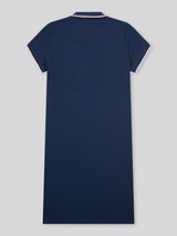Womens Polo Dress Navy Iris