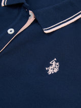 Womens Polo Dress Navy Iris