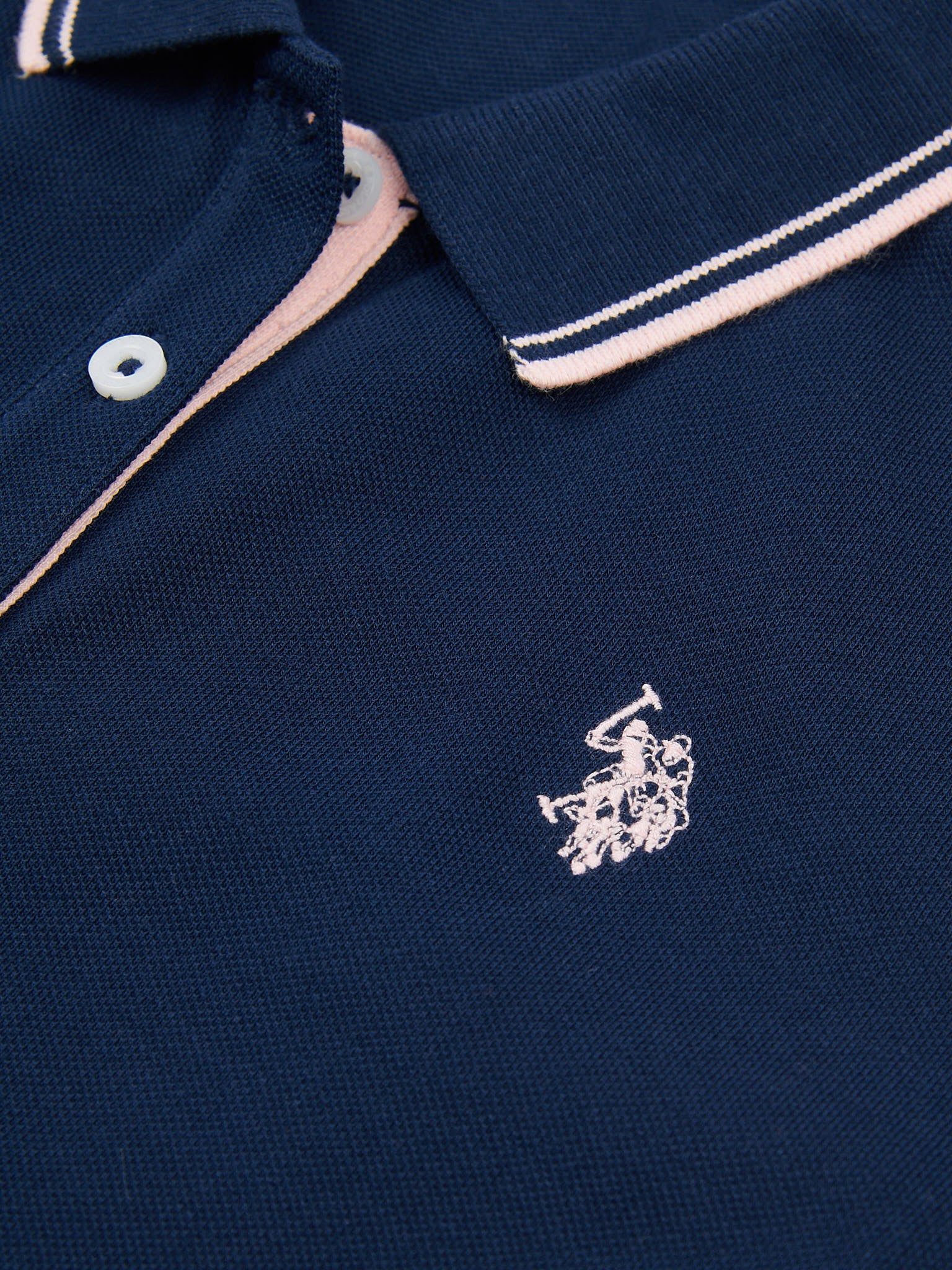 Womens Polo Dress Navy Iris