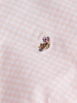 Womens Gingham Classic Fit Shirt in Crystal Rose