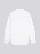 Womens Stretch Classic Fit Oxford Shirt in Bright White