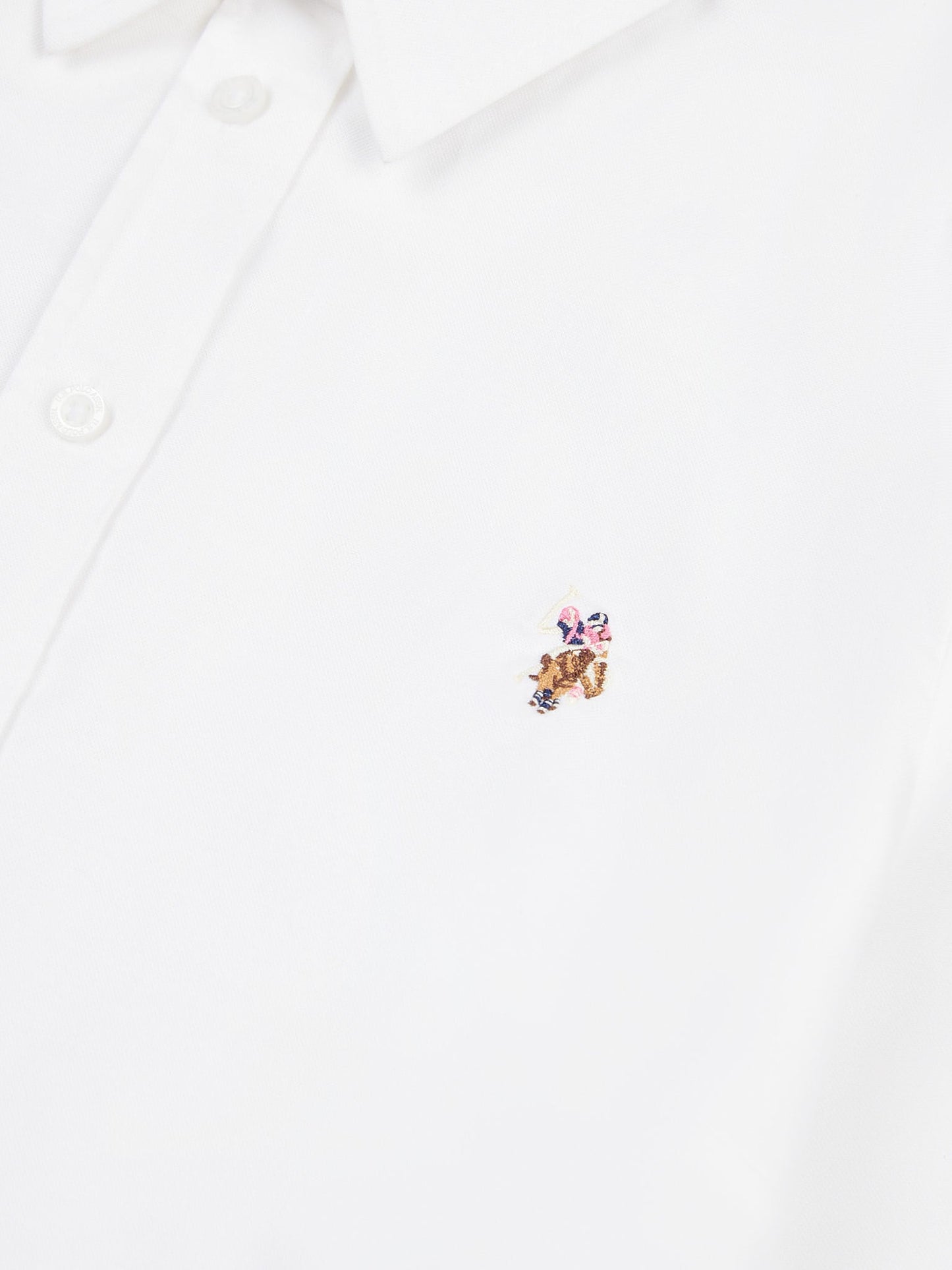 Womens Stretch Classic Fit Oxford Shirt in Bright White