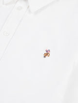 Womens Stretch Classic Fit Oxford Shirt in Bright White
