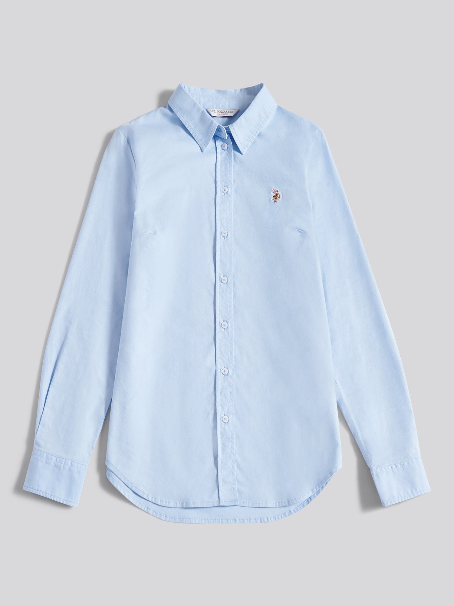Womens Stretch Classic Fit Oxford Shirt in Windsurfer